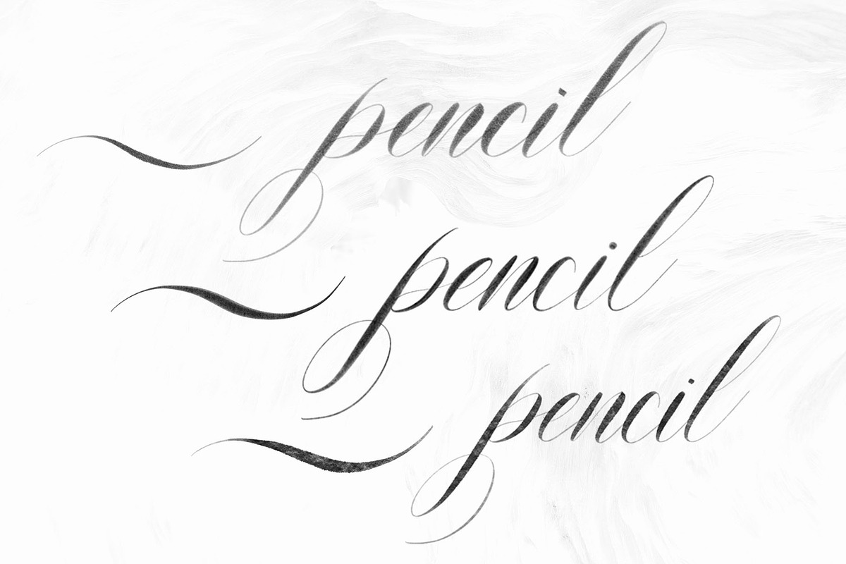 Pencil Brush Pack - PROCREATE preview 3