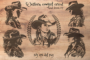 5 design western cowgirl v.2