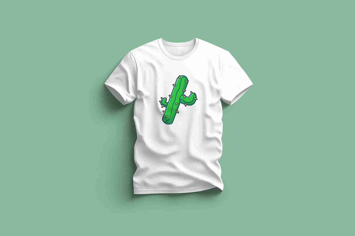 Cowboy Cactus Cartoon Vector Icons, an Object Illustration by Artstorystudio (Photo 3 of 3)