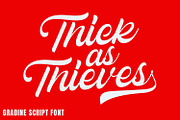 Gradine Script Font, a Script Font by Arendxstudio (Thumbnail 9 of 20)