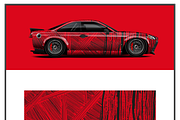 Dynamic Vehicle Wrap Design, an Object Illustration by CarWrap design (Thumbnail 2 of 3)