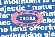 Dr Boysk Modern Pop Display Font, a Sans Serif Font by timelesstype.co (Thumbnail 2 of 15)