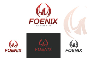 Foenix Logo Template, a Branding & Logo Template by bosathemes