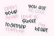 Heart Whispers - Cute script font, a Handwritten Font by BitongType (Thumbnail 5 of 8)