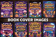 Little Spooky Halloween Coloring, a Seasonal Illustration by Design Station (Thumbnail 3 of 5)