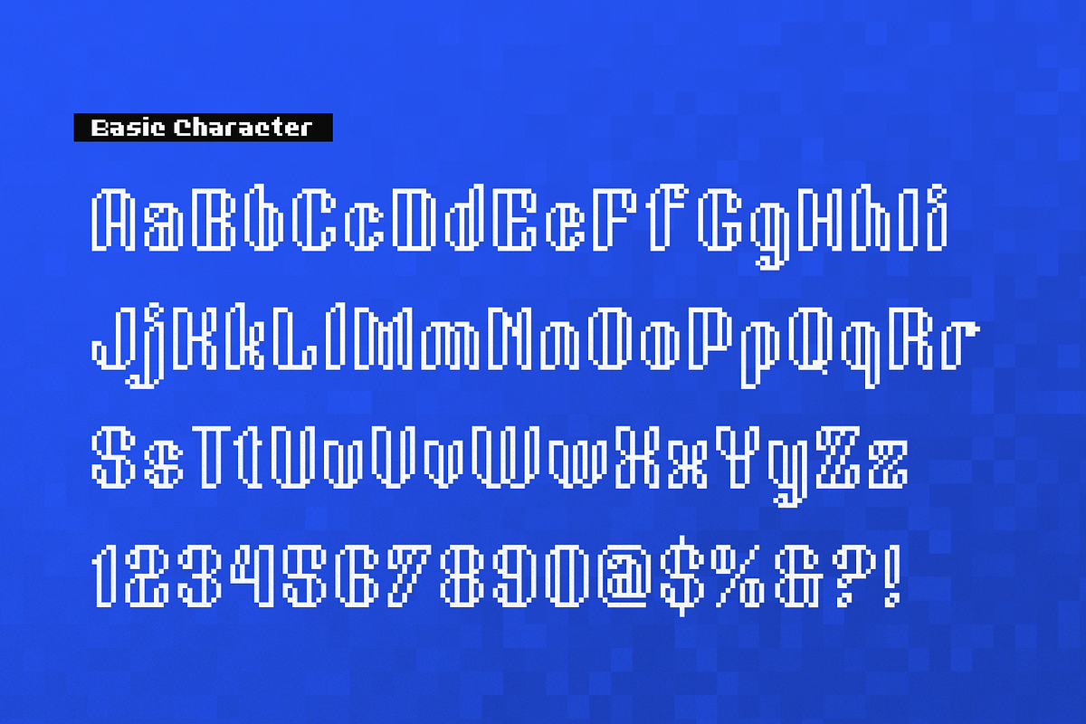 Bitmap Loft | Pixelated Font, a Sans Serif Font by gracetype_studio (Photo 10 of 12)