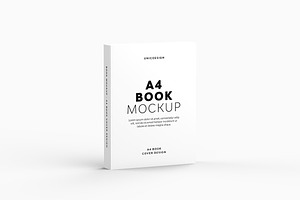 A4 Book Mockup