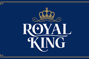 Royal King Vintage Serif Modern Font