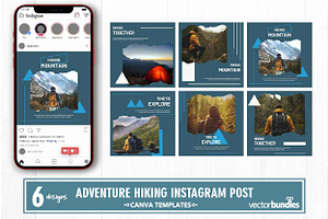 Adventure Instagram Feed Canva