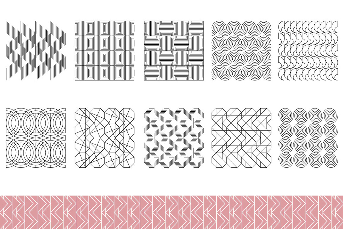 75% OFF Geo Shapes Bundle, a Pattern Graphic by ItsDianaDesign (Photo 9 of 20)