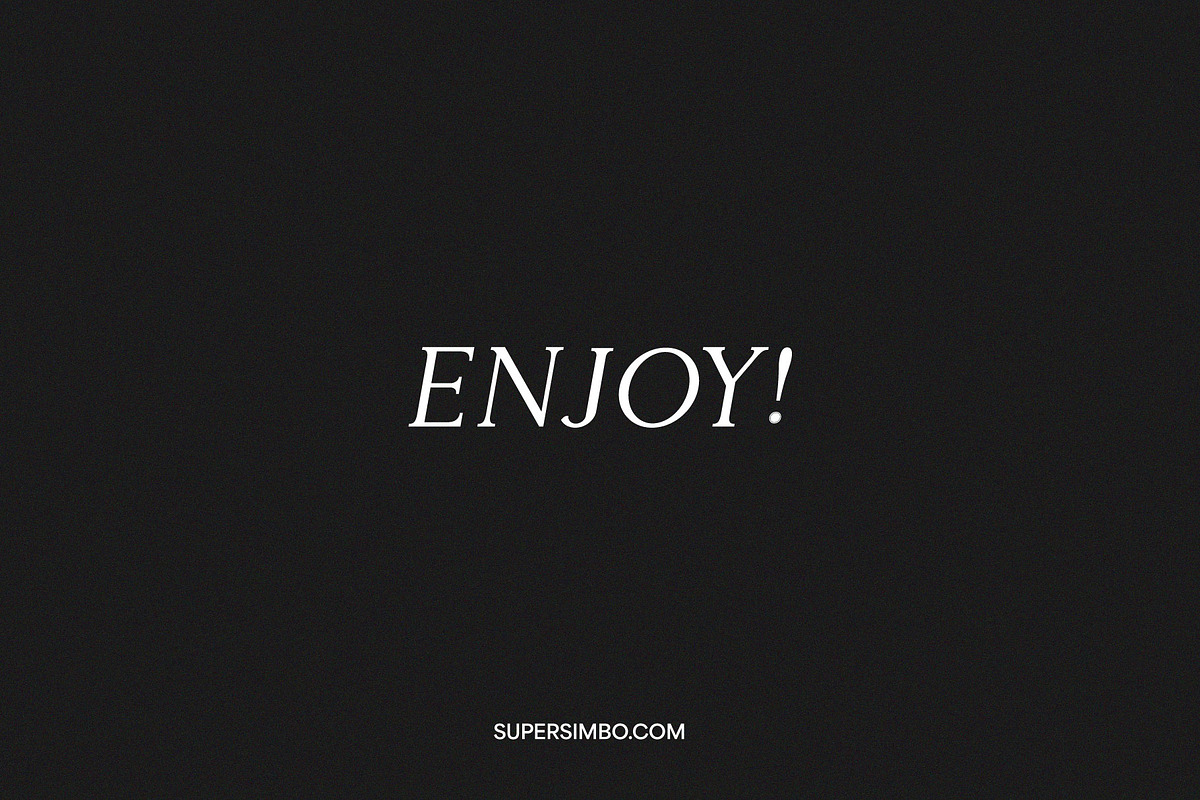 Harmony | Serif Font, a Font by Supersimbo © (Photo 9 of 9)
