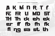 Afigre Racing Font, a Sans Serif Font by Randi Irvan | Rvandtype (Thumbnail 10 of 11)