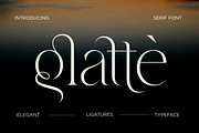 Glatte Ligature Serif Font, a Serif Font by Dylla_studio (Thumbnail 1 of 11)