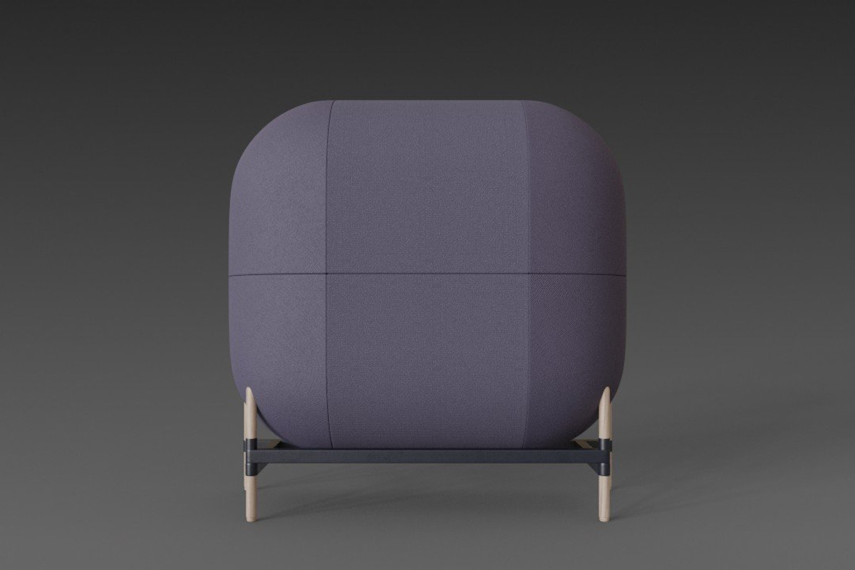 Big capsule chair sofa, a 3D by NojskaAksjon (Photo 5 of 21)