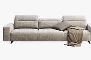 BoConcept Hampton 3-seater sofa, a Furniture 3D Model by 3dmitruk (Thumbnail 2 of 11)