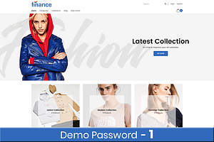 Finance Fashion Shopify Theme