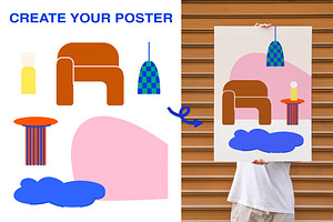 Pop Up Gallery Vector Poster Creator