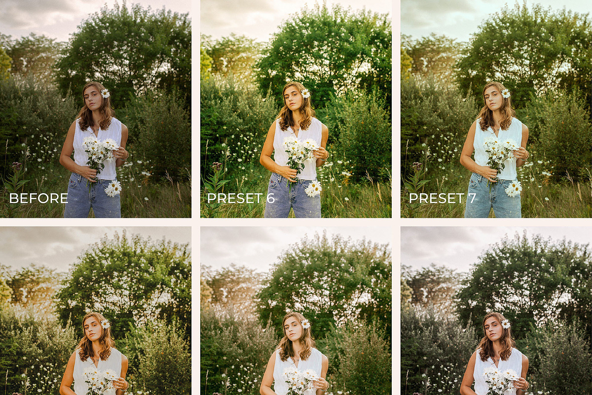 10 COTTAGE CORE LIGHTROOM PRESETS, an Action Add-On by Emma Kate Creative (Photo 9 of 10)