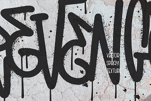 Urban Graffiti Lettering Set