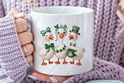 Crochet St Patrick’s Day Silly Goose, an Illustration by CraftArtStudio (Thumbnail 3 of 4)