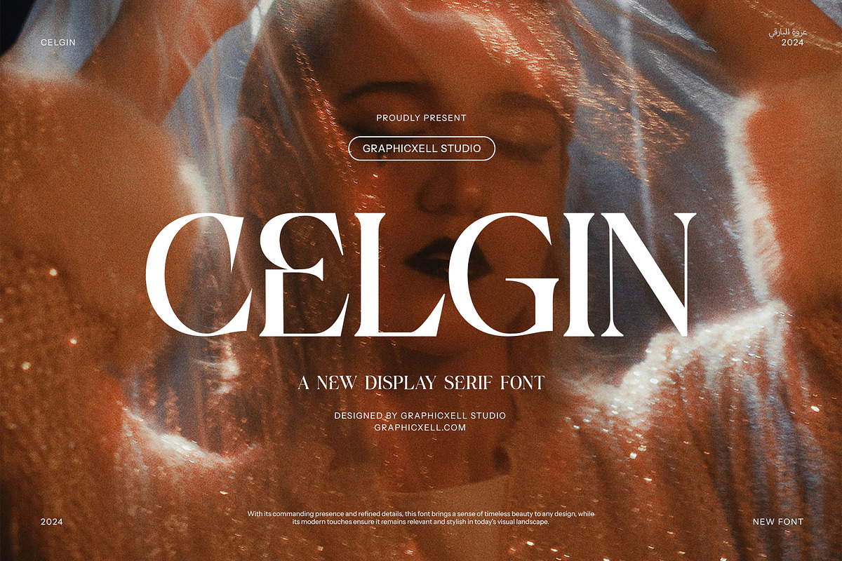 Celgin Elegant Serif Font, a Serif Font by Graphicxell (Photo 1 of 8)