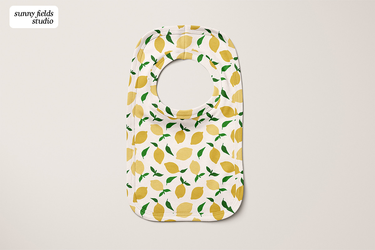 Lemon Seamless Vector Pattern, a Pattern Graphic by Sunny Fields Studio (Photo 4 of 10)