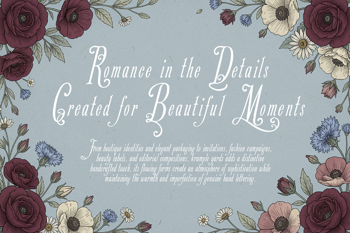 Krample Yards - Artisanal Soul, a Script Font by HypeWorksCo (Photo 19 of 21)