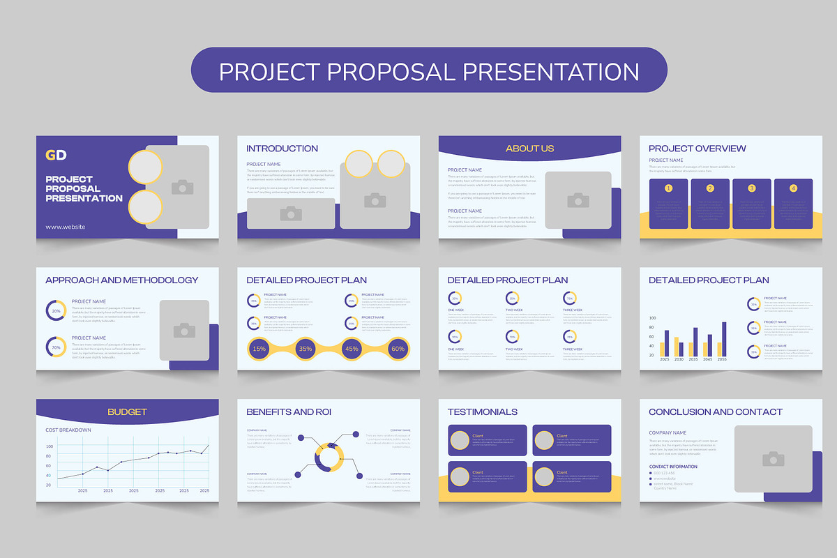 minimalist presentation templates sl, a Presentation Template by Kazi Hossain