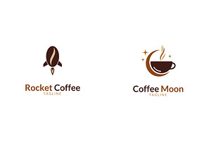 10 Coffee Logo Bundle 1