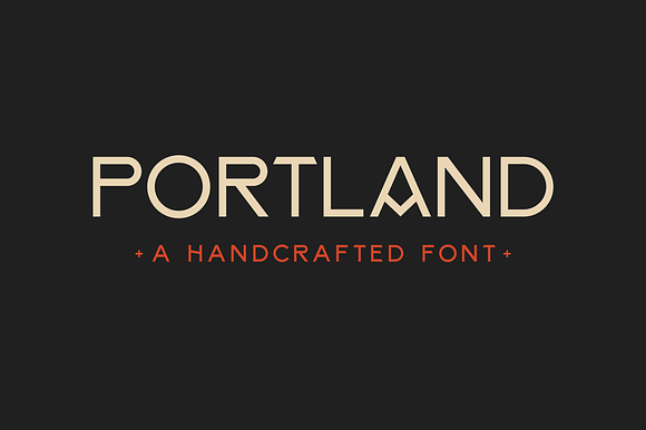 PORTLAND — Handcrafted Vintage Font preview 7
