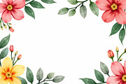 Bright Floral Watercolor Set, an Illustration by jahid234 (Thumbnail 6 of 11)