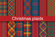 #54 Christmas Pattern Plaids, a Pattern Graphic by Plaid4You (Thumbnail 1 of 8)