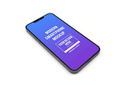 iPhone 13 Mockup Smartphone Template, an iPhone Mockup by DesignRushMarket (Thumbnail 5 of 11)