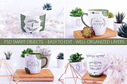 9 Mug Mockups, a Cups & Container Mockup by Free-PSD-Templates (Thumbnail 3 of 5)