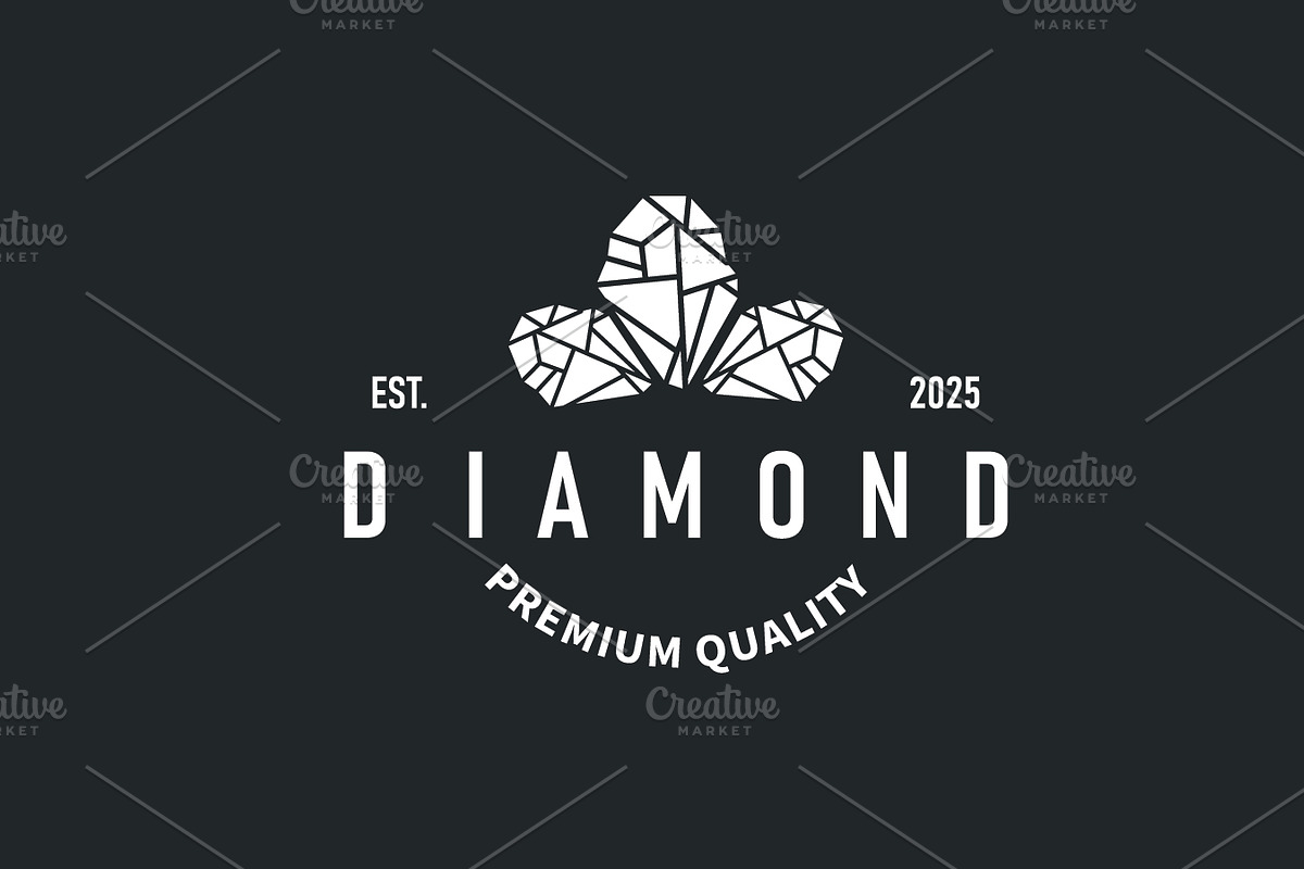luxury jewelry design gemstone logo, a Branding & Logo Template by Maylianaw28