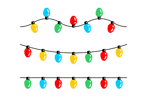 Christmas light bulbs
