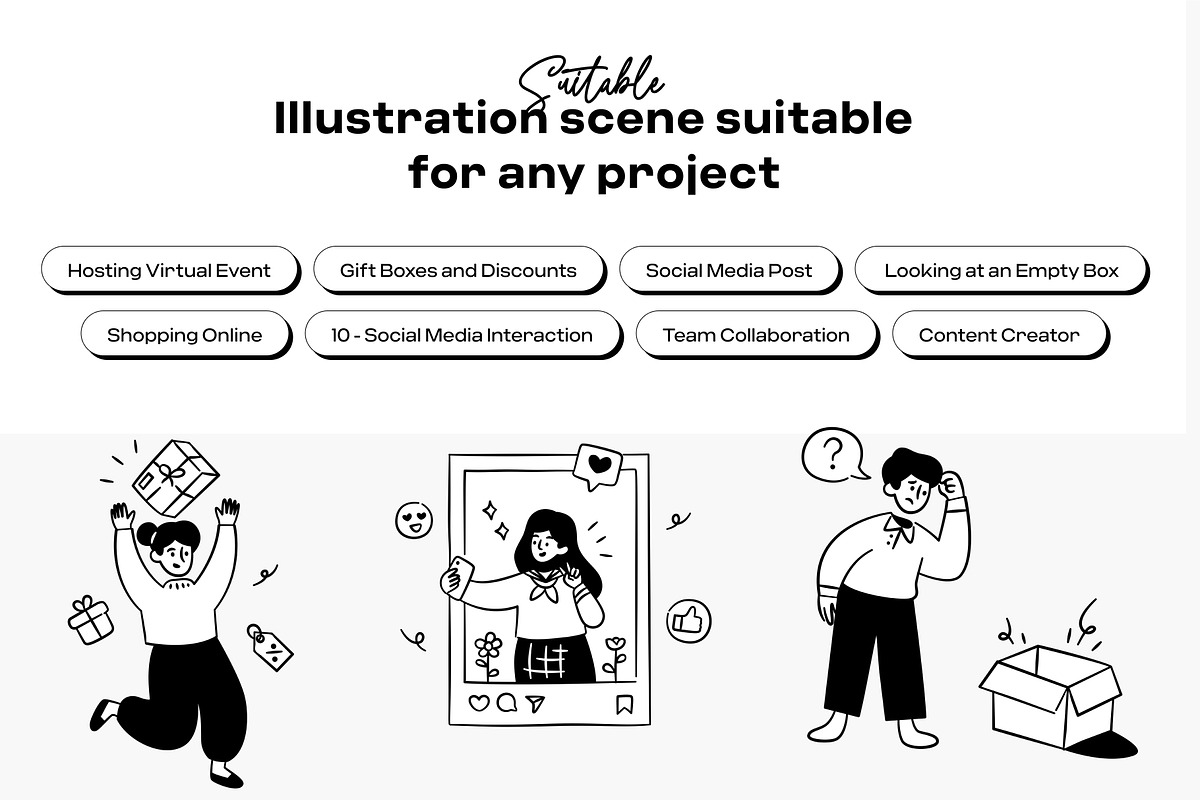 Social Media & Marketplace, a Technology Illustration by orenjidesign (Photo 4 of 8)