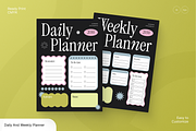 Daily And Weekly Planner, a Flyer Template by Annora Studio (Thumbnail 1 of 6)