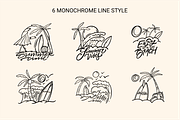 Summer Illustrations & Doodles Set, a Seasonal Illustration by Oktyabr (Thumbnail 6 of 10)