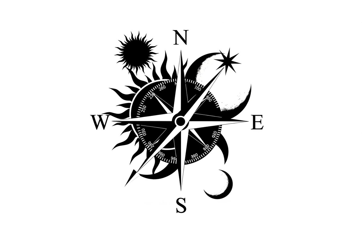 Celestial Compass SVG Bundle, an Illustration by Gaye Art (Photo 5 of 31)