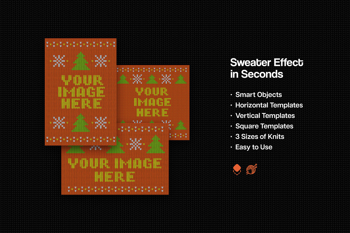 Christmas Sweater Effect, a Layer Style Add-On by pixelbuddha.net (Photo 5 of 8)