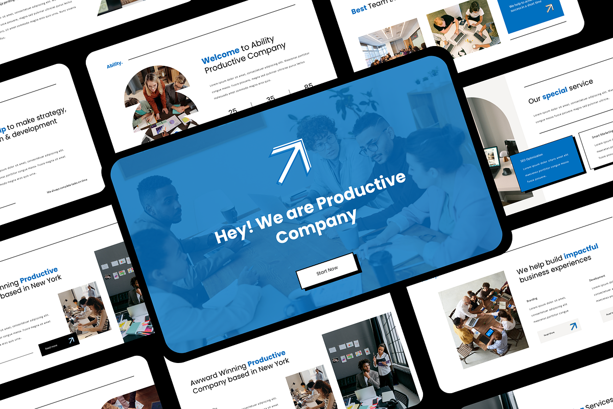 800+ Powerpoint Slides Bundle, a Presentation Template by Hammad Arif (Photo 23 of 30)