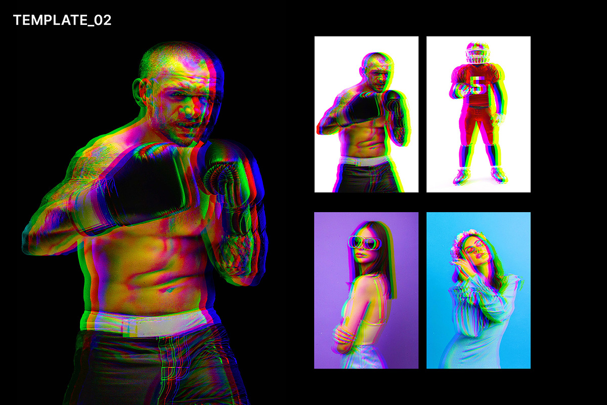 Anaglyph Photo Filter Effect, an Action Add-On by Photoshop Action (Photo 5 of 8)