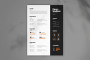Graphic Designer Resume, a Resume Template by Saman Osama (Thumbnail 2 of 2)