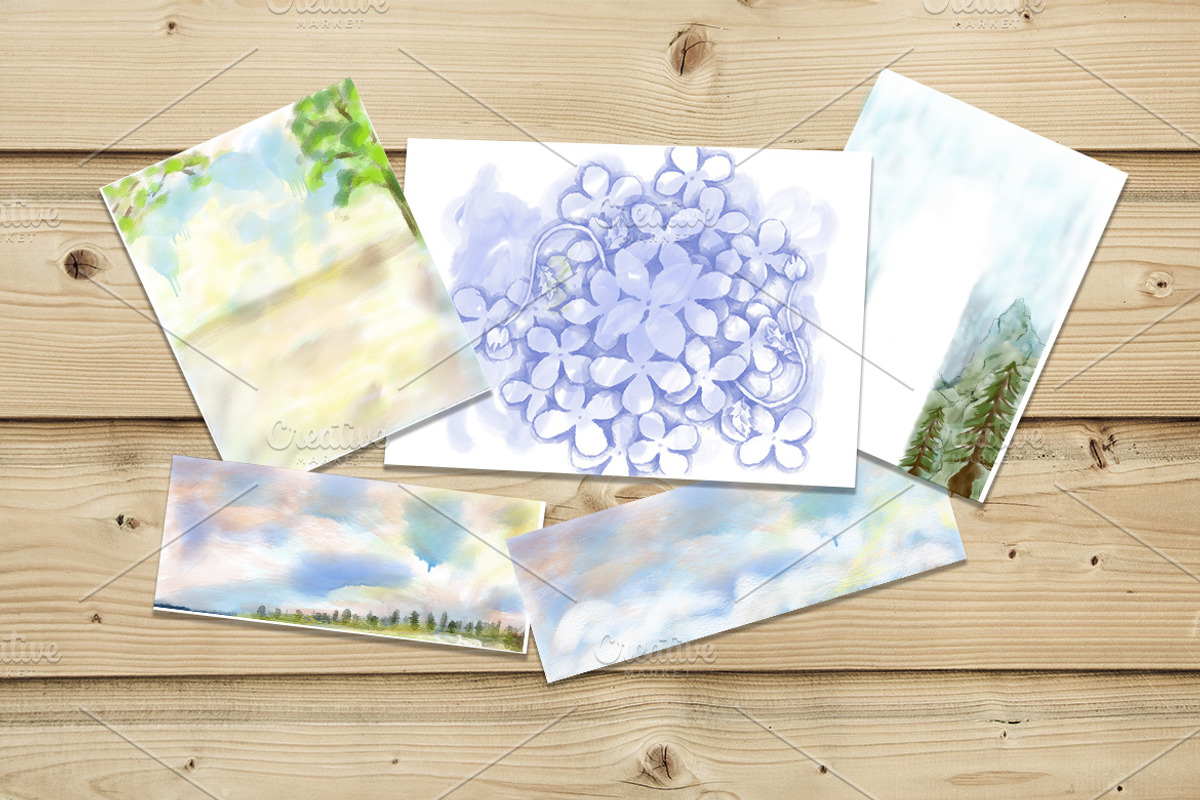 5 Ink Watercolor Birds, an Animal Illustration by Natsuhisui (Photo 8 of 8)