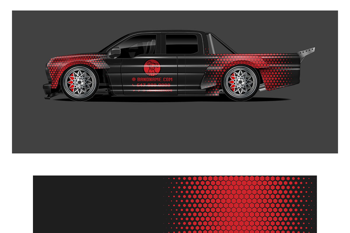 Epic Truck Design Graphic, a Transportation Illustration by CarWrap design (Photo 2 of 3)