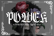 Power Blackletter Font, a Blackletter Font by 177Studio (Thumbnail 1 of 8)