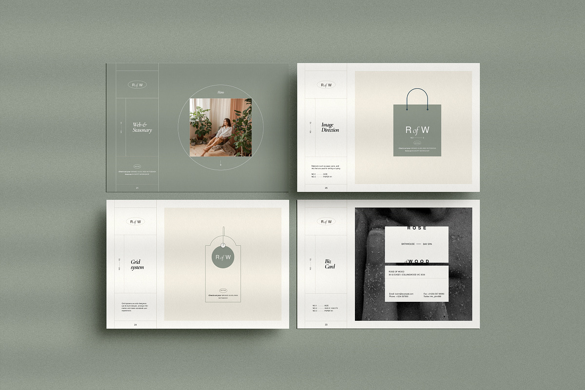Auburn – Brand Guidelines, a Brochure Template by S A N D Y (Photo 11 of 13)