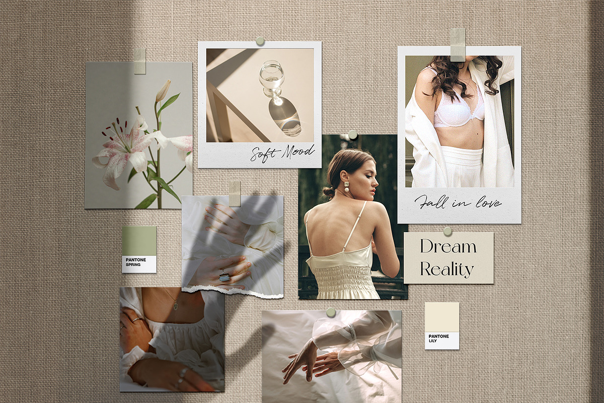 Mood Board Mockup Scene Creator, a Product Mockup by Leigh the Studio (Photo 2 of 11)