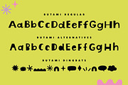 Butami | Quirky Font Family, a Handwritten Font by Point and Poem (Thumbnail 7 of 14)
